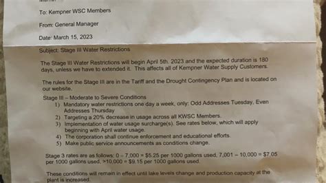 kempner news|Kempner residents prepare for increase of home water bills.